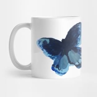 Black and Blue Butterfly Mug